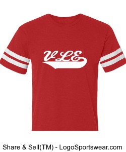 LAT Mens Vintage Football T-Shirt Design Zoom